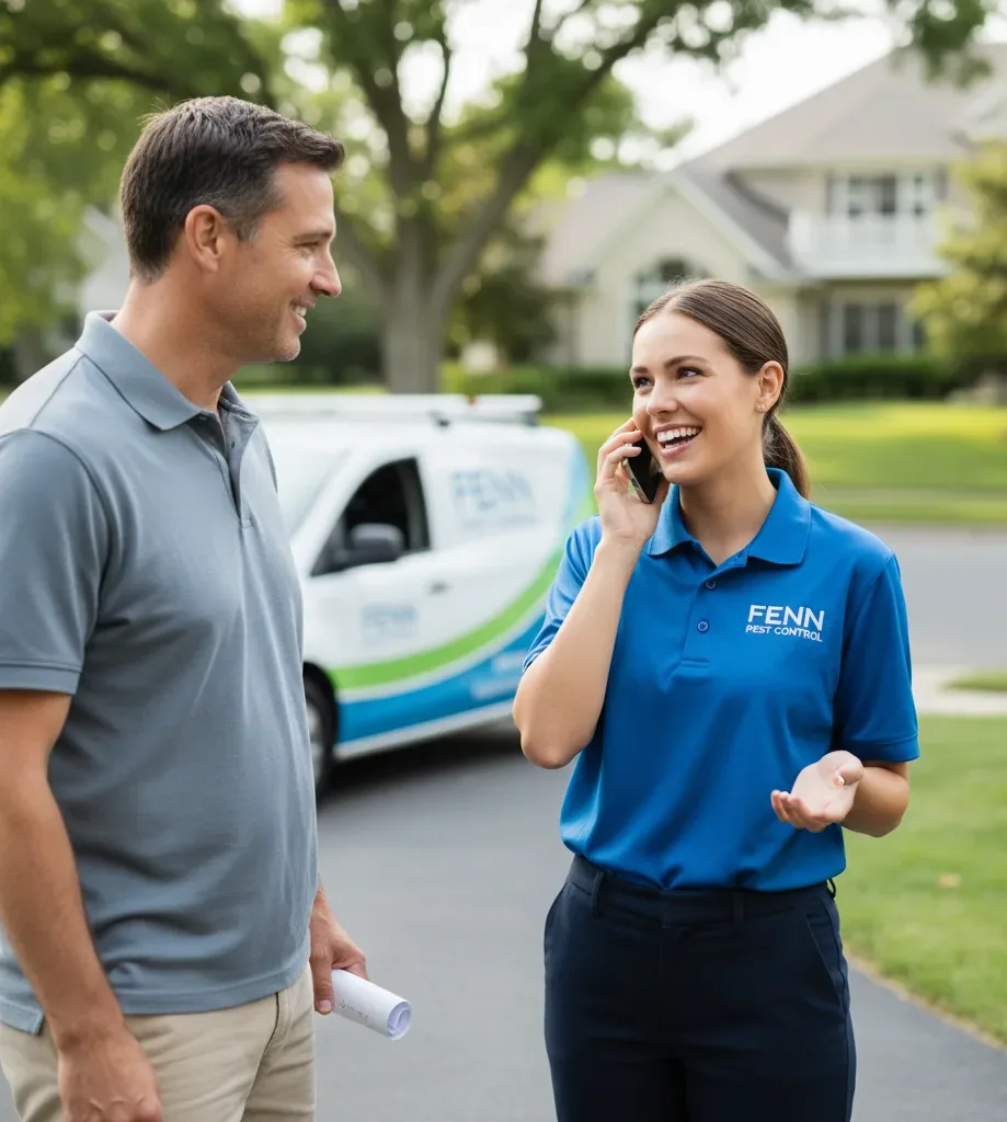 Fenn Pest Control customer support in Marmora